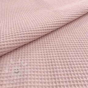Waffle bleached rose