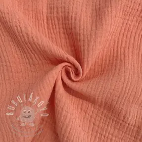 Dupla géz/muszlin salmon ORGANIC