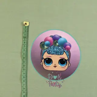 Szabadidő anyag Doll sage PANEL digital print