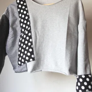 Szabadidő anyag fésült JOGGING light grey