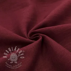 Lenvászon előmosott bordeaux