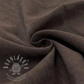 Lenvászon előmosott dark brown