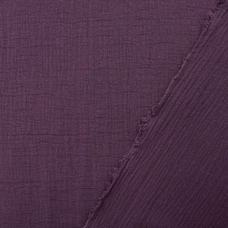 Dupla géz/muszlin BAMBUSZ violet