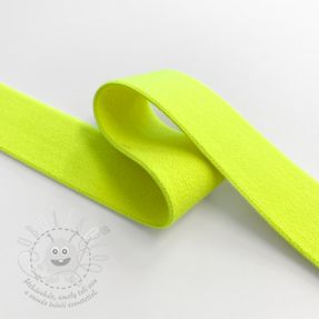 Sima gumi 2,5 cm neon yellow