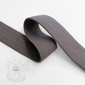 Sima gumi 2,5 cm dark taupe