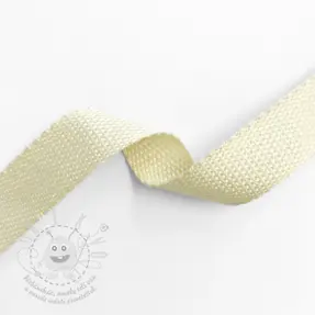 Heveder 2,5 cm ecru