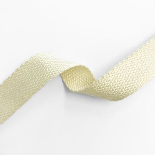 Heveder 2,5 cm ecru
