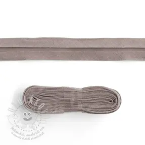 Szegőpánt pamut - 3 m taupe