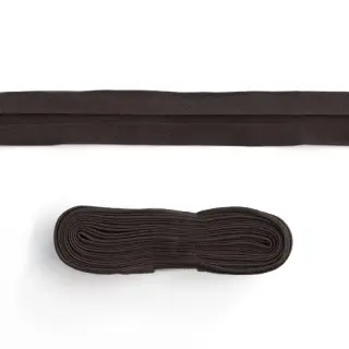 Szegőpánt pamut - 3 m dark choco