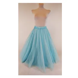 Tüll TÜTÜ ROYAL SPARKLE light blue gold