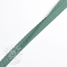 Szegőgumi 12 mm LUXURY dark old green