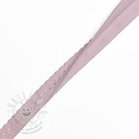 Szegőgumi 12 mm LUXURY washed pink