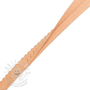 Szegőgumi 12 mm LUXURY peach