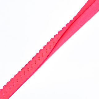 Szegőgumi 12 mm LUXURY neon pink