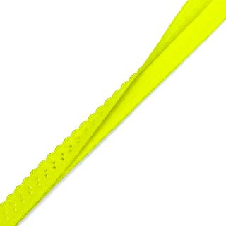Szegőgumi 12 mm LUXURY neon yellow