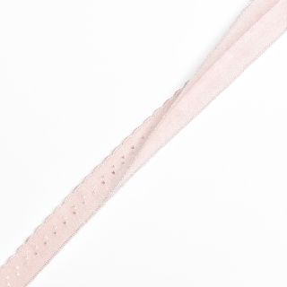 Szegőgumi 12 mm LUXURY light old pink