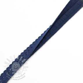 Szegőgumi 12 mm LUXURY dark blue