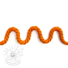 Tekert pamut zsinór 8 mm orange