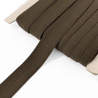 Szegőgumi matt 20 mm RIB choco