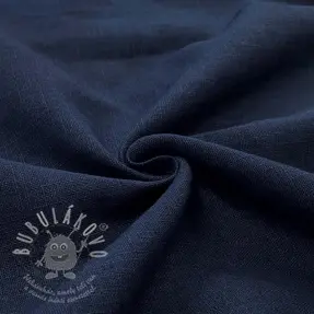 Lenvászon előmosott navy