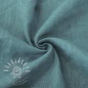 Lenvászon előmosott teal
