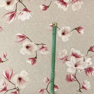 Dekorációs anyag Linenlook Floral magnolia bloom