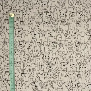 Dekorációs anyag Linenlook Dog cartoon line