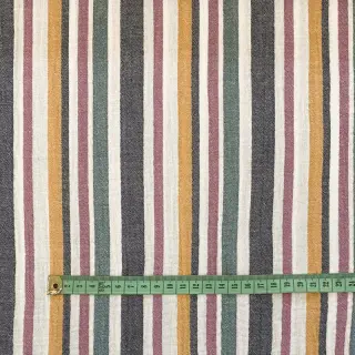 Dupla géz/muszlin yarn dyed Stripe purple