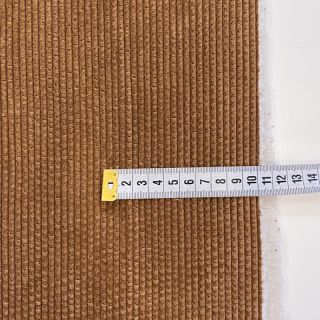 Kordbársony FAUX FUR rust