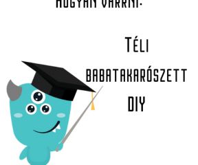 Téli babatakarószett DIY