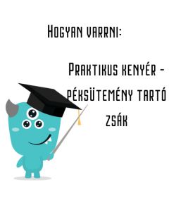 Praktikus kenyér - péksütemény tartó zsák