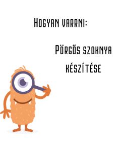 Pörgős szoknya készítése