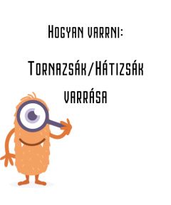 Tornazsák/Hátizsák varrása