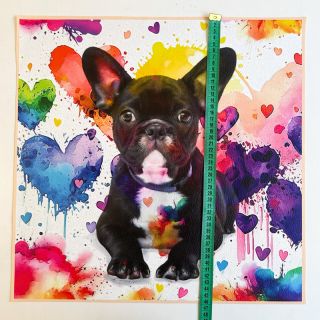 Műbőr KARIA French Bulldog PANEL