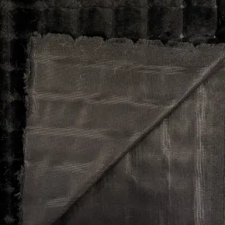 Műszőrme Block black