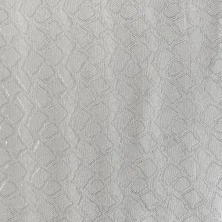 Műbőr SNAKE blanc argent