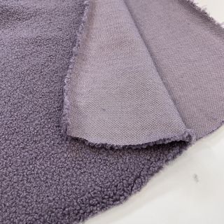 Kabát anyag TEDDY purple