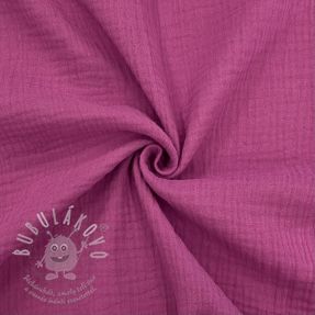 Dupla géz/muszlin cerise ORGANIC