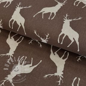Dekorációs anyag Linenlook Hunting deer silhouette