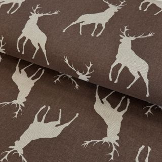 Dekorációs anyag Linenlook Hunting deer silhouette