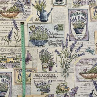 Dekorációs anyag GOBELIN Lavender garden post