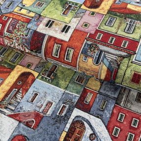 Dekorációs anyag GOBELIN PREMIUM Happy colourful village