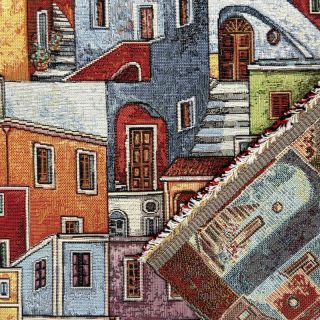 Dekorációs anyag GOBELIN PREMIUM Happy colourful village