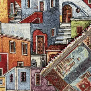 Dekorációs anyag GOBELIN PREMIUM Happy colourful village