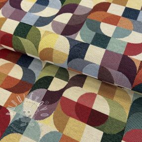 Dekorációs anyag GOBELIN PREMIUM Graphic retro shapes