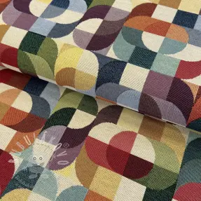 Dekorációs anyag GOBELIN PREMIUM Graphic retro shapes
