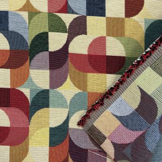 Dekorációs anyag GOBELIN PREMIUM Graphic retro shapes