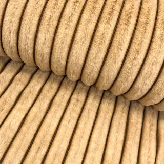 Műszőrme Shadow stripes bronze
