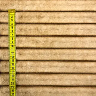 Műszőrme Shadow stripes bronze