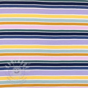 Jersey Patches and stripes multicolour green
